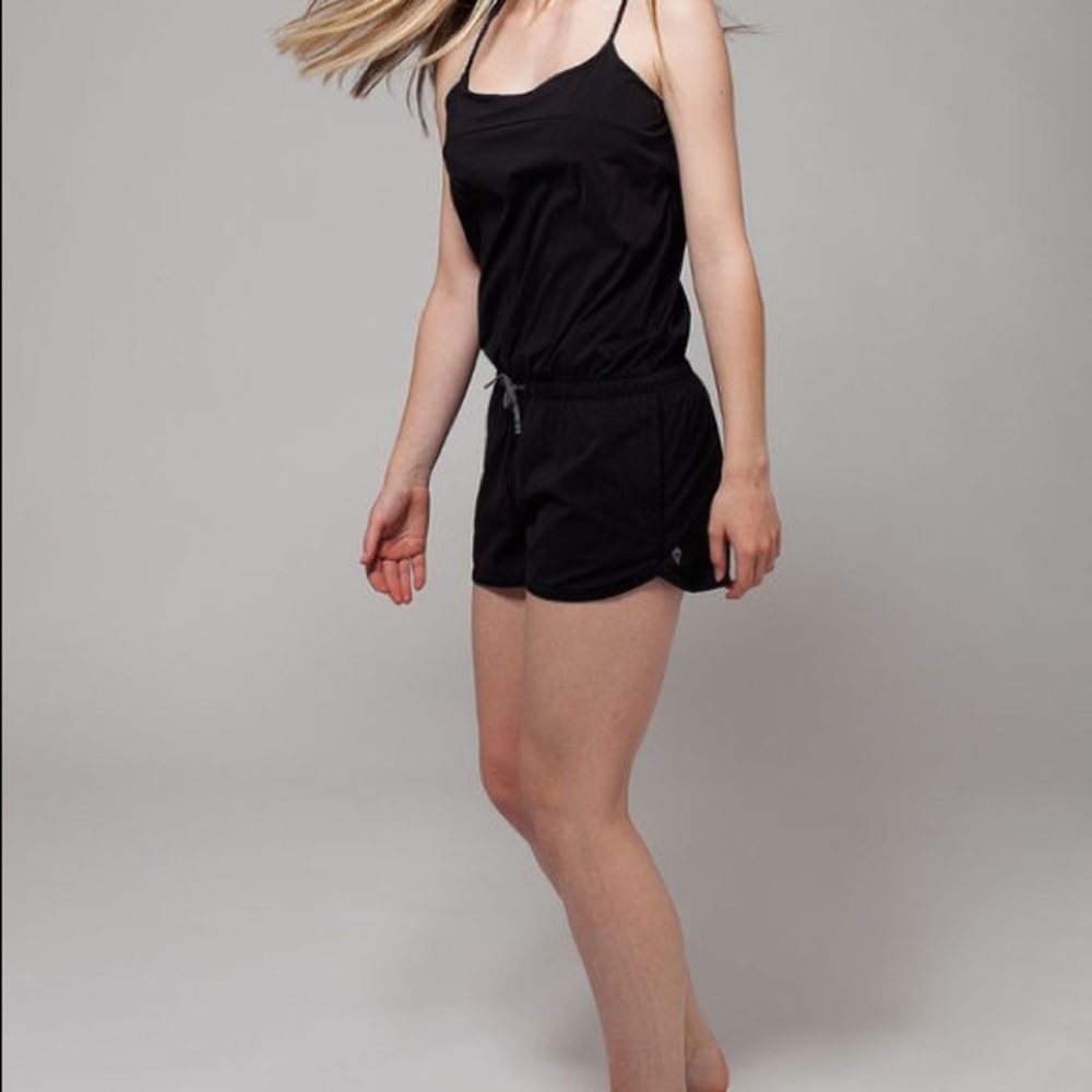 Girls Black Ivivva Breeze By Romper